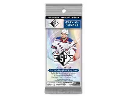 Hokejové Karty NHL 2020-21 Upper Deck SP Hanger Balíček