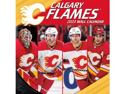 Kalendář Calgary Flames 2023 Wall Calendar