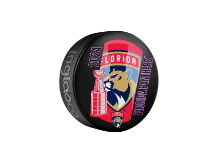 Puk Florida Panthers NHL 2025 Stanley Cup Champions Shadow Souvenir Collector Puck