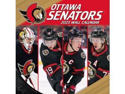 Kalendář Ottawa Senators 2023 Wall Calendar