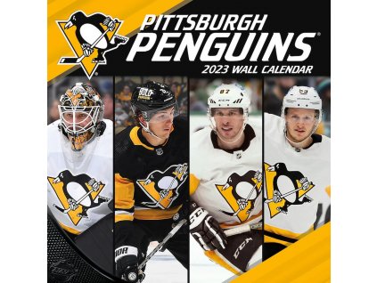 Kalendář Pittsburgh Penguins 2023 Wall Calendar