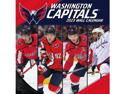 Kalendář Washington Capitals 2023 Wall Calendar