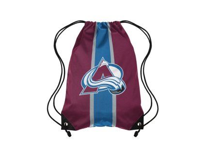 Vak Colorado Avalanche NHL FOCO Team Stripe Drawstring Backpack