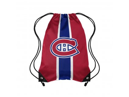 Vak Montreal Canadiens FOCO Team Stripe Drawstring Backpack