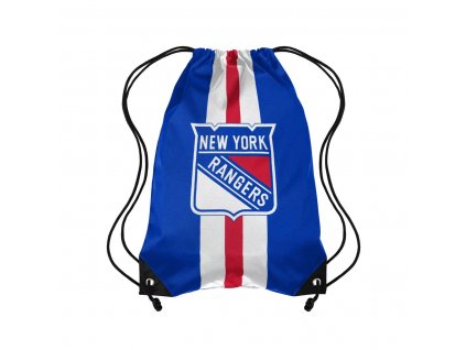 Vak New York Rangers FOCO Team Stripe Drawstring Backpack