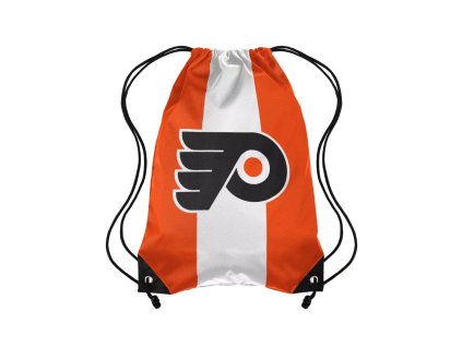 Vak Philadelphia Flyers NHL FOCO Team Stripe Drawstring Backpack
