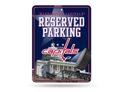 Tabuľa Washington Capitals NHL Auto Reserved Parking