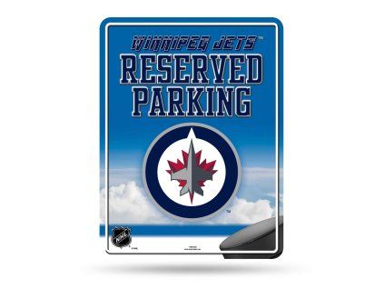 Tabuľa Winnipeg Jets NHL Auto Reserved Parking