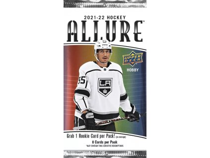 Hokejové karty NHL 2021-22 Upper Deck Allure Hobby Balíček