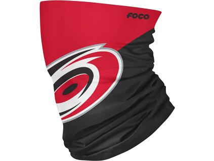 Nákrčník Carolina Hurricanes NHL Big Logo Elastic Gaiter Scarf