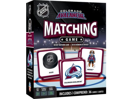 Pexeso Colorado Avalanche NHL Matching Game