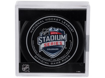 Puk Stadium Series 2016 Detroit Red Wings vs Colorado Avalanche Official Game Puck