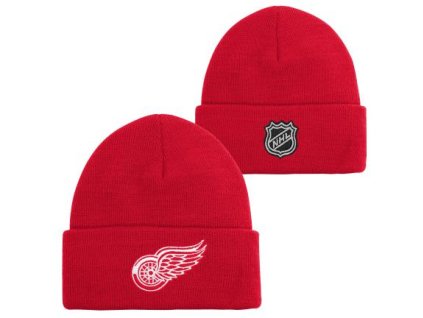 Dětská zimní čepice Detroit Red Wings NHL Cuff Knit