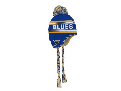 Dětská zimní čepice St. Louis Blues NHL Jacquard Tassel