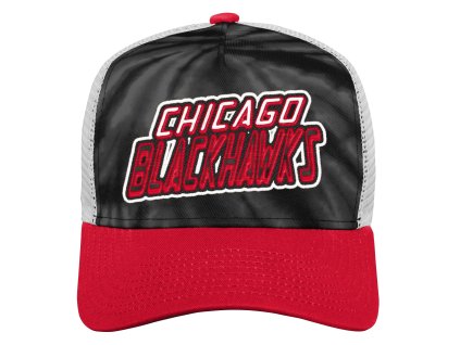 Dětská kšiltovka Chicago Blackhawks NHL Santa Cruz Tie Dye Trucker