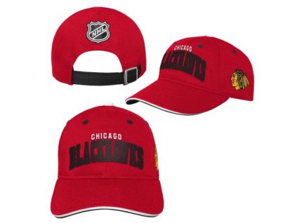 Dětská kšiltovka Chicago Blackhawks Collegiate Arch Slouch