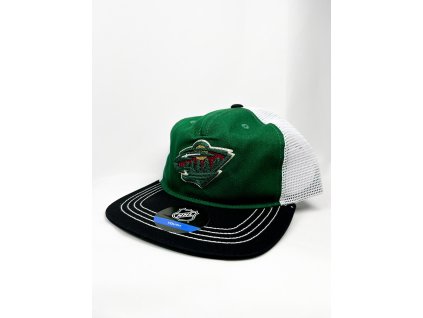 Dětská kšiltovka Minnesota Wild NHL Striped Meshback Flabrim