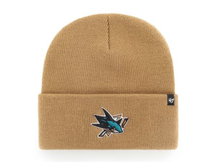 Pánská zimní čepice San Jose Sharks NHL Haymaker '47 CUFF KNIT
