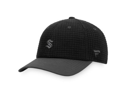 Pánská Kšiltovka Seattle Kraken NHL Authentic Pro Black Ice Unstructured Snapback Cap Fanatics