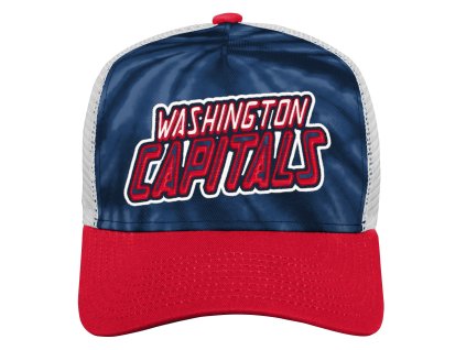 Dětská kšiltovka Washington Capitals NHL Santa Cruz Tie Dye Trucker