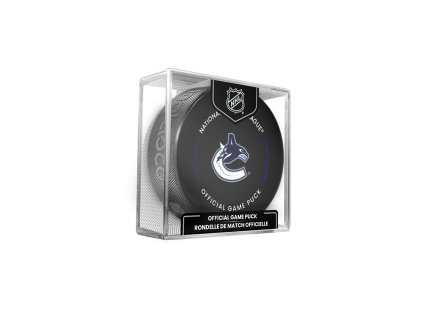 Puk Vancouver Canucks NHL Official Game Puck 2022-2023