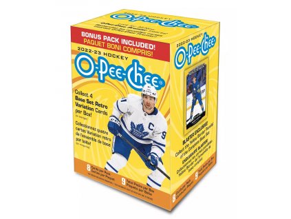 Hokejové Karty NHL 2022-23 Upper Deck O-Pee-Chee Blaster Box