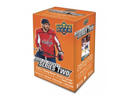 Hokejové Karty NHL 2022-23 Upper Deck Series 2 Blaster Box