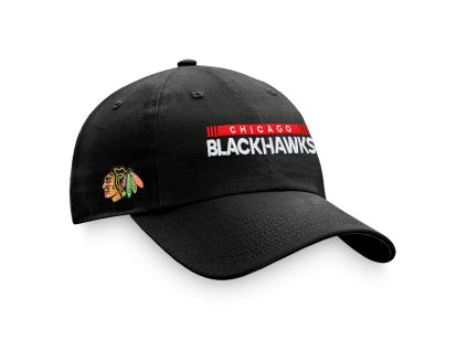 Pánska Šiltovka Chicago Blackhawks Authentic Pro Game & Train Unstr Adj Black