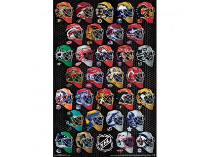 Plakát NHL Masky