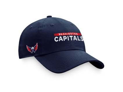 Pánská kšiltovka Washington Capitals NHL Authentic Pro Game & Train Unstr Adj Athletic Navy