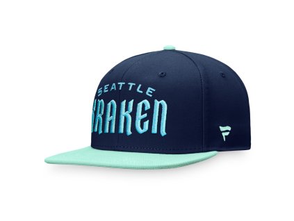 Pánská kšiltovka Seattle Kraken NHL Iconic Color Blocked Snapback