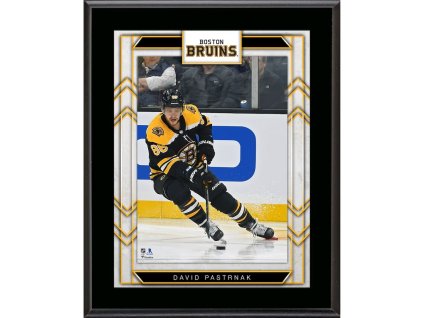 Obraz David Pastrňák #88 Boston Bruins NHL Authentic 10.5" x 13" Sublimated Player Plaque