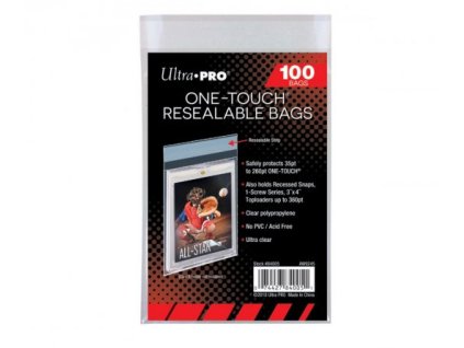 Obaly na Hokejové Karty One Touch Resealable Bags 100 ks
