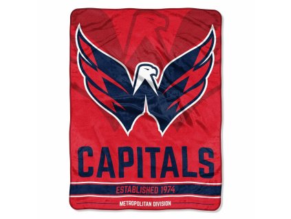 Deka Washington Capitals NHL Micro Raschel Throw