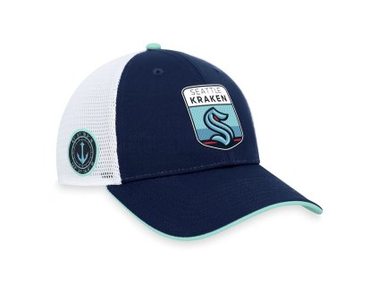 Pánská kšiltovka Seattle Kraken NHL Draft 2023 Podium Trucker Adjustable Authentic Pro
