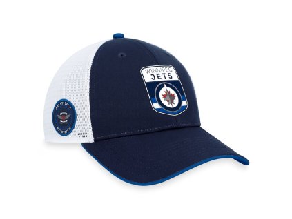 Pánská kšiltovka Winnipeg Jets NHL Draft 2023 Podium Trucker Adjustable Authentic Pro