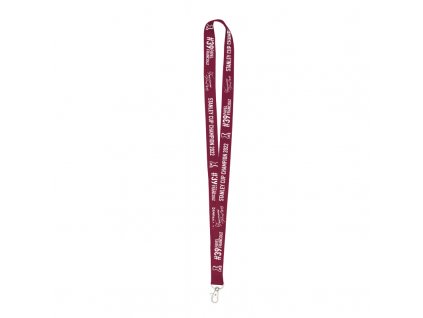 Lanyard šňůrka na krk Pavel Francouz #39 Stanley Cup Champion 2022 Colorado Avalanche