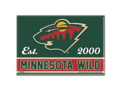Magnetka na Lednici Minnesota Wild NHL