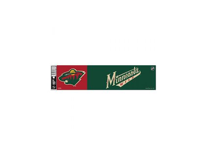 Samolepka Minnesota Wild Bumper Strip