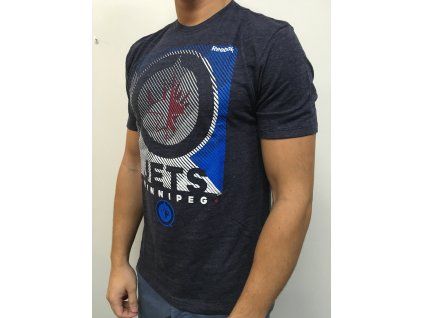 Pánske tričko Winnipeg Jets NHL Linear Oblik