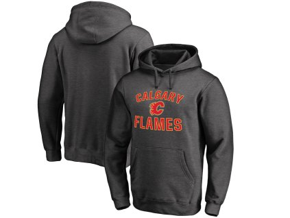 Pánská mikina Calgary Flames NHL Victory Arch Pullover Hoodie