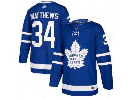 Dres Toronto Maple Leafs #34 Auston Matthews adizero Home Authentic Player Pro