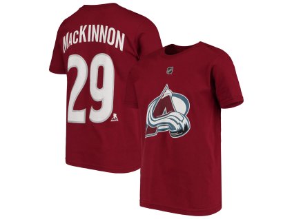 Detské Tričko Nathan MacKinnon #29 Colorado Avalanche
