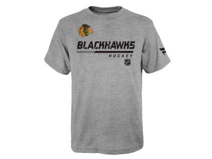 88512 detske tricko chicago blackhawks nhl authentic pro performance