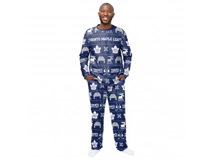Pánské pyžamo Toronto Maple Leafs Ugly Holiday Pajamas NHL