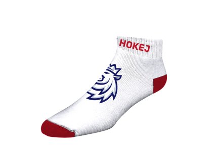 Pánské Ponožky Český Hokej Logo Lev Kotníkové