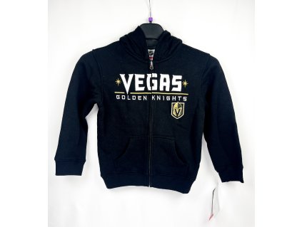 Dětská mikina Vegas Golden Knights NHL Stated Full Zip Hoodie