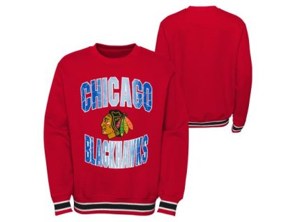 Dětská mikina Chicago Blackhawks NHL Classic Blueliner Crew Neck