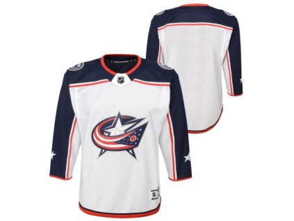 Detský dres Columbus Blue Jackets Premier White Away