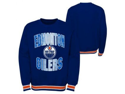 Dětská mikina Edmonton Oilers Blueliner Crew Neck